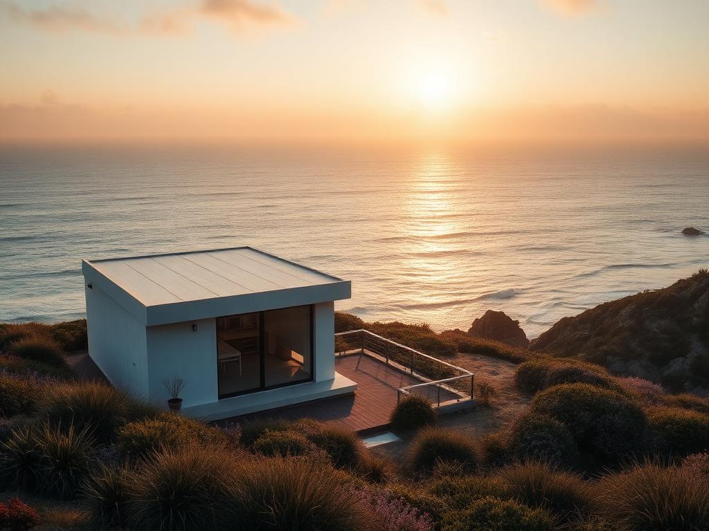 A quiet coastal view representing the start of a new chapter after retirement
